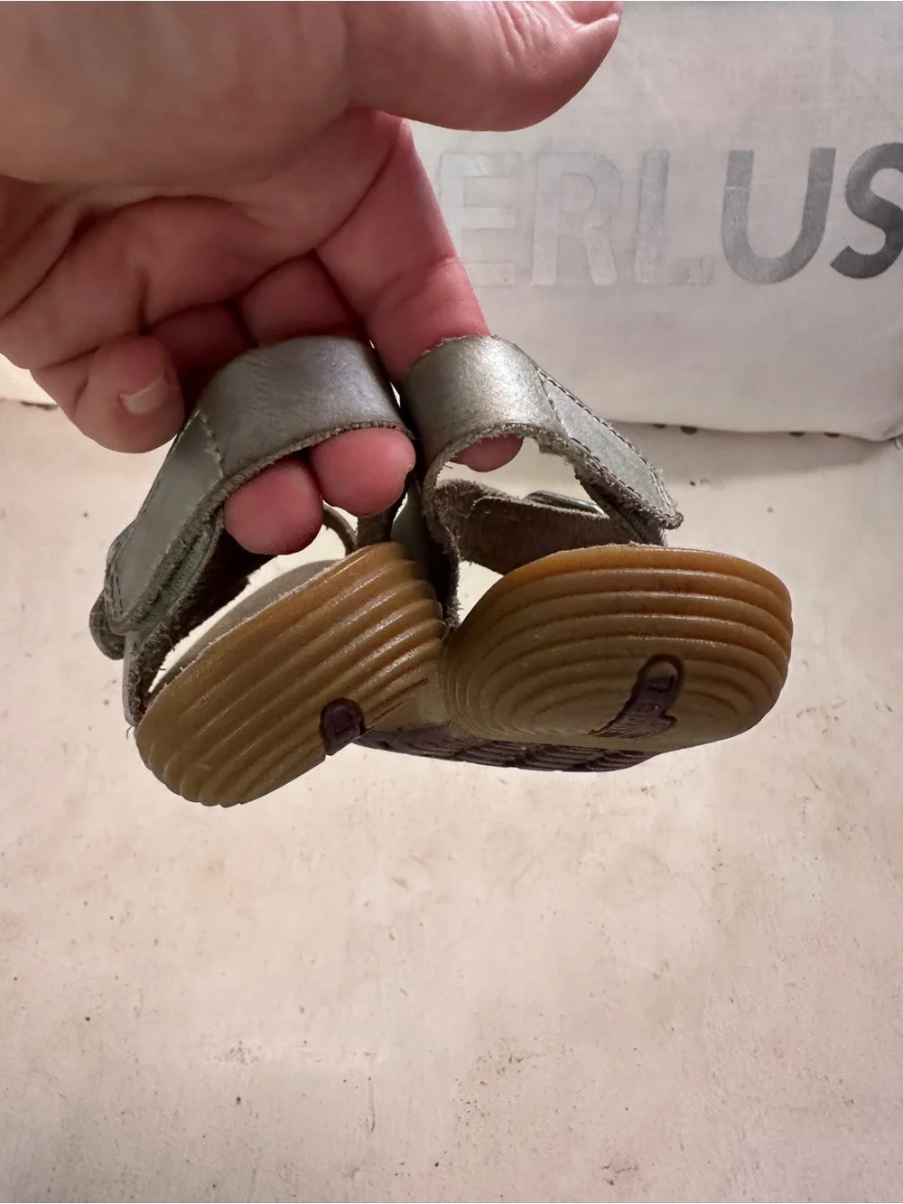 Merrell Kids Silver Double-Buckle Comfort Sandals